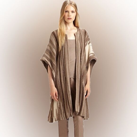 Ralph Lauren Black Label Cashmere Serape Ruana - Picture 5 of 16